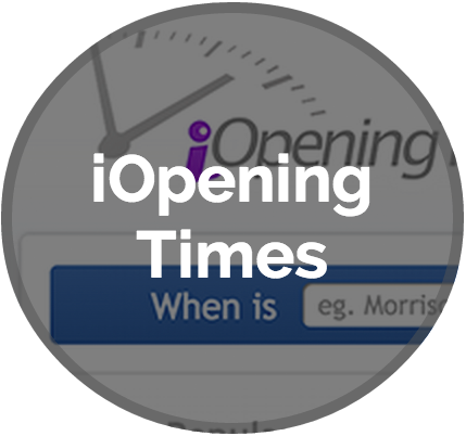  Our Projects: iOpeningtimes
